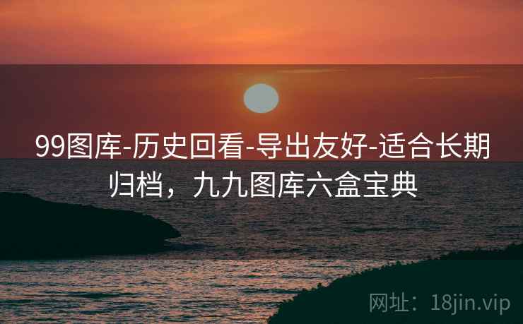 99图库-历史回看-导出友好-适合长期归档，九九图库六盒宝典